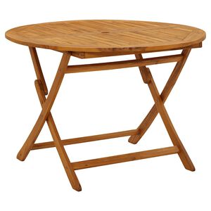 vidaXL Hopf&auml;llbart tr&auml;dg&aring;rdsbord 110 cm massivt akaciatr&auml;