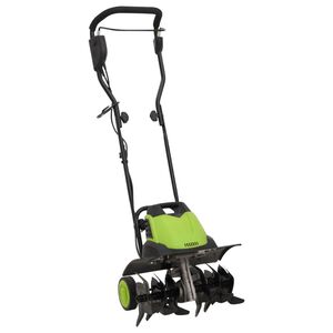 vidaXL Jordfr&auml;s med 6 knivar elektrisk 1500 W