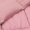 vidaXL Sommar Duvet Quiltad Rosa 200 x 220 cm Mikrofiber