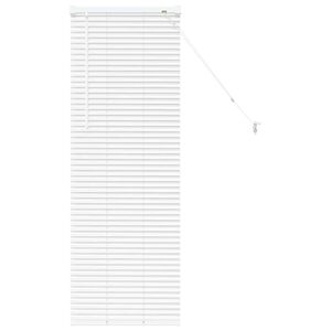 vidaXL Persienner Vit 130 x 50 cm Aluminium