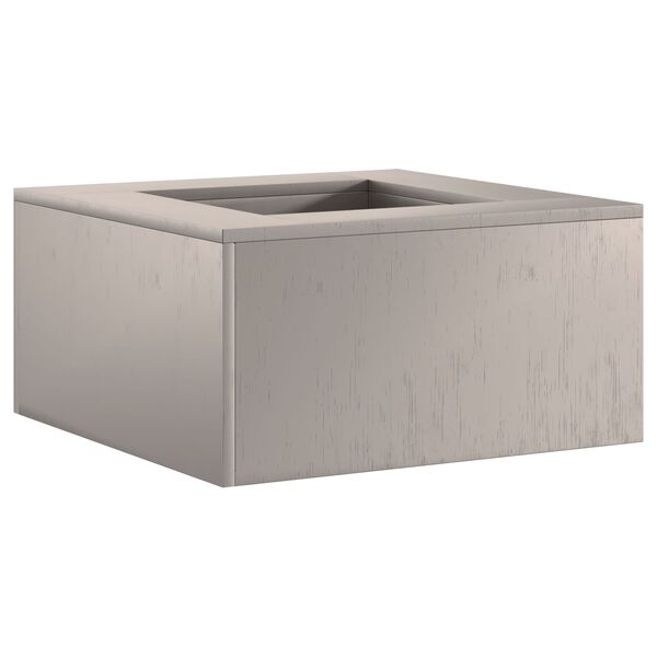 vidaXL Eldstad Brun 60 x 60 x 30 cm Stål