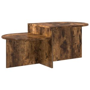 vidaXL Kaffeebord R&ouml;kt ek 100 x 50 x 40 cm Konstruerat tr&auml;