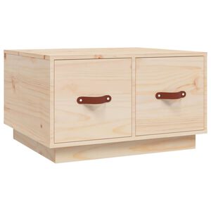 vidaXL Soffbord 60x53x35 cm massiv furu