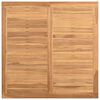 vidaXL Kaffeebord Brun 85 x 85 x 45 cm Massivt teaktr&auml;