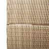 vidaXL Rumsavskiljare Beige 292 x 180 cm konstrotting