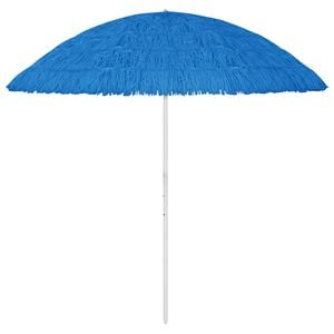 vidaXL Strandparasoll Hawaii bl&aring; 300 cm