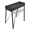 Kolgrill rektangul&auml;r svart 75x28 cm