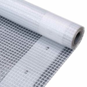 vidaXL Leno presenning 260 g/m&sup2; 1,5x5 m vit