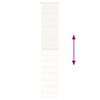vidaXL Rullgardin zebra 45x230 cm tyg bredd 40,9 cm polyester