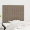 vidaXL S&auml;nggavel taupe 90x5x118/128 cm tyg