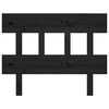 vidaXL S&auml;nggavel svart 103,5x3x81 cm massiv furu
