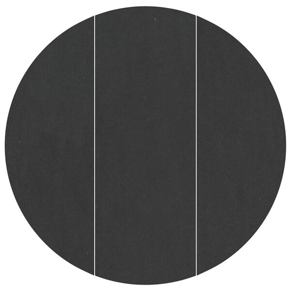 vidaXL Bottenmatta för pool Svart Ø 396 cm Polyester geotextil