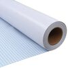 vidaXL F&ouml;nsterfilm frostad gr&aring; 0,9x50 m PVC