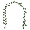 vidaXL Konstgjord Pothos 5 pcs Gr&ouml;n 300 cm Plast