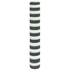 vidaXL Insynsskyddsn&auml;t gr&ouml;n och vit 1,8x50 m HDPE 75 g/m&sup2;