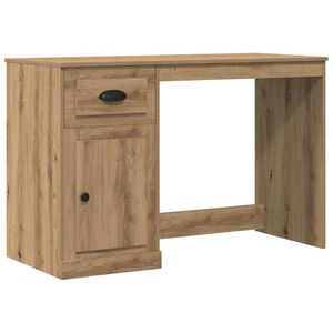 vidaXL Skrivbord Artisan Ek 50 x 115 x 75 cm Konstruerat tr&auml;