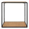 House Nordic V&auml;gghylla Avery 36x36x36 cm ek och svart