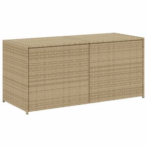 vidaXL Dynbox blandad beige 283L konstrotting