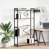 vidaXL Hyllsystem Sonoma-ek 80 x 30 x 155 cm Konstruerat tr&auml;