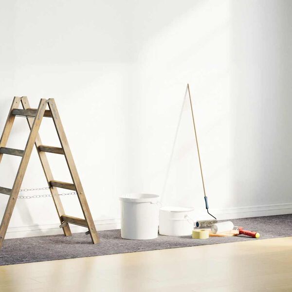 vidaXL Halkfri m&aring;larduk 25 m 220 g/m&sup2; gr&aring;