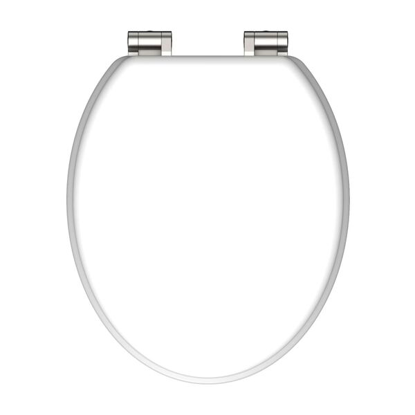 SCHÜTTE Toalettsits WHITE träkärna