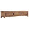 vidaXL TV-b&auml;nk 150x30x30 cm massiv teak