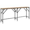 vidaXL Konsolbord Artisan Ek 180 x 30 x 75 cm Konstruerat tr&auml;