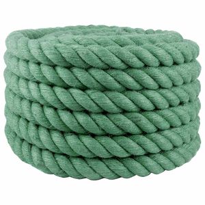vidaXL Juterep 60 mm Gr&ouml;n 100% Tossa jute