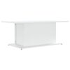 vidaXL Soffbord vit 102x55,5x40 cm konstruerat tr&auml;