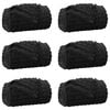 vidaXL Filtar 6 st Svart 150 x 130 cm 2.75 kg Fleece