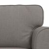 vidaXL Soffa 120cm 2 pcs Taupe Metall