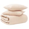 vidaXL T&auml;ckeset 2 st 155 x 220 cm 250 gsm Naturlig Kapok Beige