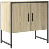 vidaXL Tv&auml;ttst&auml;llssk&aring;p sonoma-ek 60x33x60 cm konstruerat tr&auml;