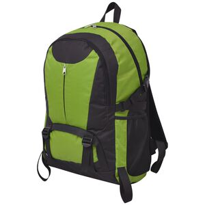 vidaXL Vandringsryggs&auml;ck 40 L svart och gr&ouml;n