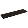 vidaXL B&auml;nkskiva badrum m&ouml;rkbrun 180x50x(2-4) cm behandlat massivt tr&auml;