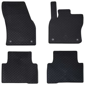 vidaXL Bilmatta 4 st Passar VW TIGUAN 2016-2023 Gummi