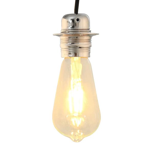 vidaXL Lamph&aring;llare 2 st Satin Nickel E27