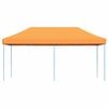 vidaXL Pop-Up hopf&auml;llbart partyt&auml;lt 580x292x315 cm orange