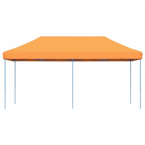 vidaXL Pop-Up hopf&auml;llbart partyt&auml;lt 580x292x315 cm orange