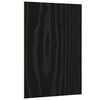 vidaXL Dekorpaneler 150 st Svart Ek 15 x 21 x 0.27 cm Konstruerat tr&auml;