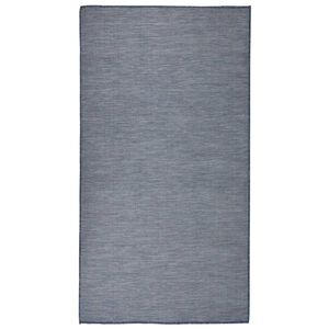 vidaXL Utomhusmatta plattv&auml;vd 80x150 cm bl&aring;