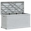 vidaXL Dynbox 420 liter ljusgr&aring;