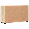 vidaXL Sideboard med hylla FLORIN Sonoma-ek 88,5 x 30,5 x 55,5 cm