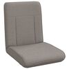 vidaXL Golvstol Taupe 50 x 73 x 60 cm tyg