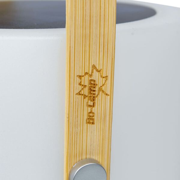 Bo-Camp Bordslampa Longford vit LED