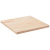 vidaXL Bordsskiva 90x90x2,5 cm massiv furu fyrkantig