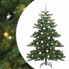vidaXL Plast Hingad Julgran Gr&ouml;n 150 cm PVC och st&aring;l