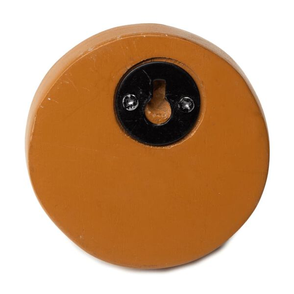 KidsDepot Kl&auml;dh&auml;ngare Xion 8 cm tr&auml; terrakotta 4 delar