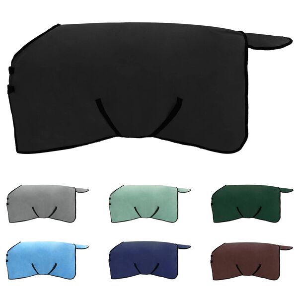 vidaXL H&auml;stdyna Svart Polyester