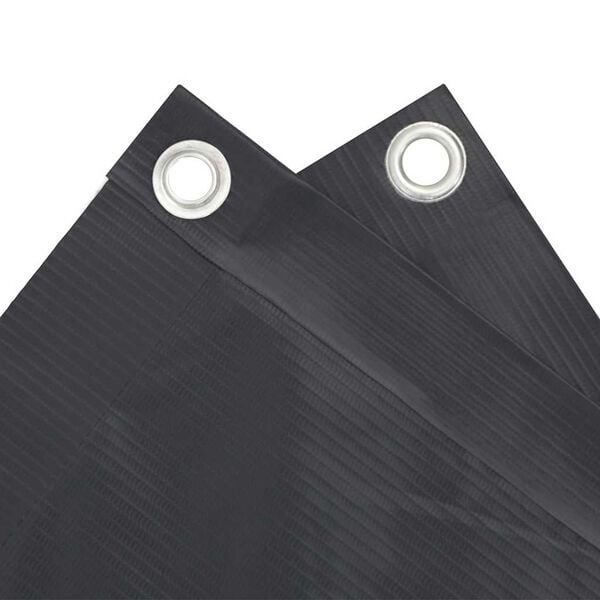 vidaXL Insynsskydd f&ouml;r balkong antracit 500x75 cm PVC